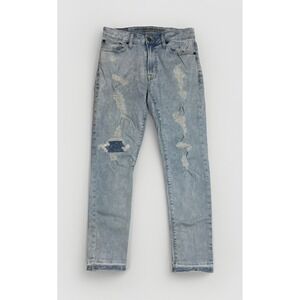 American Eagle Extreme Flex Distressed Light Wash Jeans Slim Fit Mens 31x30